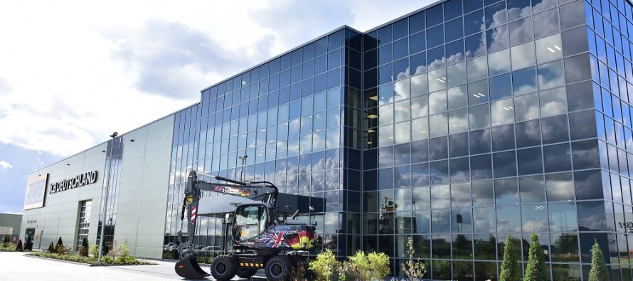 Lord Bamford officially opens new £50 million JCB Germany HQ