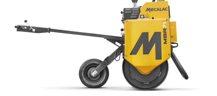Mecalac completely redesigns its MBR71 single-drum compaction roller