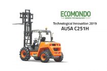 AUSA’s new C251H forklift receives the recognition for Technological Innovation at Ecomondo 2019