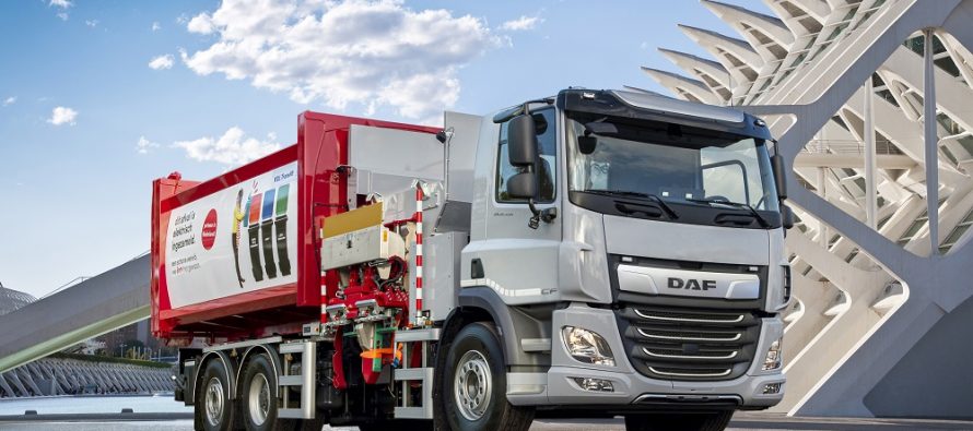 DAF Trucks prezintă noul CF Electric cu autoșasiu 6×2