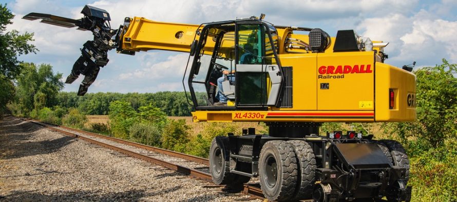 Utilajele Gradall TrackStar pentru întreținerea căilor ferate, acum cu noi opțiuni