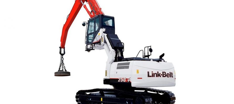 Link-Belt 250 X4 material handler and scrap loader deliver more performance and productivity