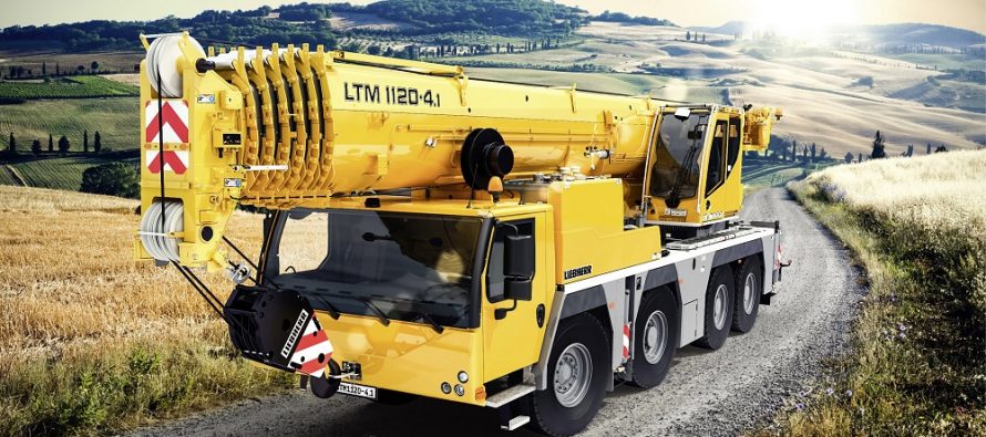 Liebherr unveils the new LTM 1120 4.1 at Conexpo 2020 in Las Vegas