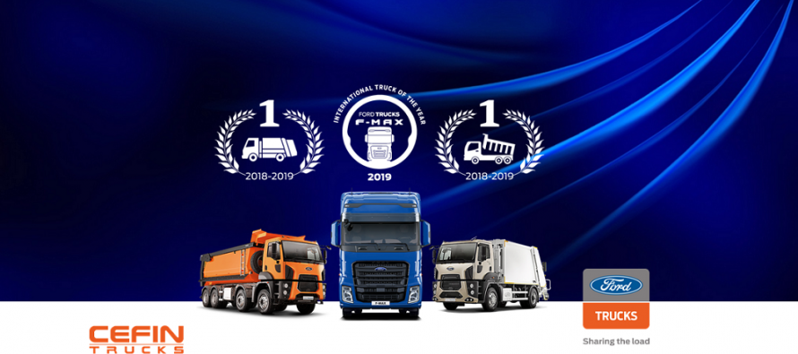Ford Trucks, lider în segmentul vehiculelor municipale și de construcții pentru al doilea an consecutiv