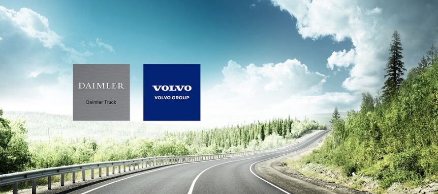 The Volvo Group and Daimler Truck AG to form joint venture for large-scale production of fuel cells