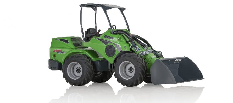 The new 800 series is the largest loader series from Avant Tecno