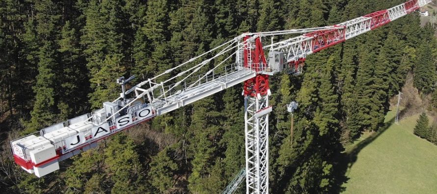 JASO presents the new J800.48, its second-largest crane