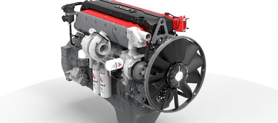 Sany join hands with Deutz to unveil a new truck engine