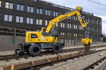 Excavatorul Liebherr A 922 Rail Litronic de generație nouă