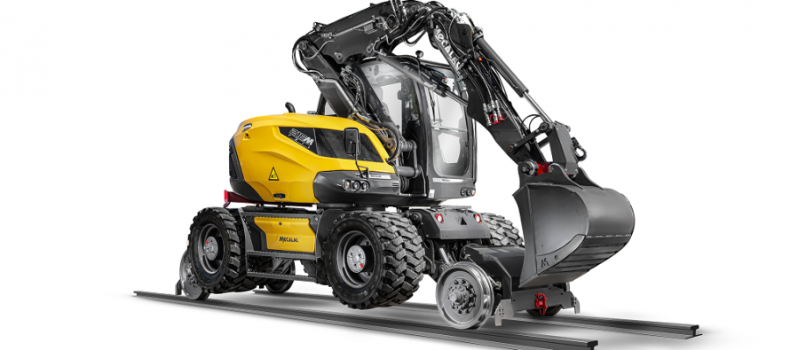 Mecalac launches 216MRail, its new rail-road excavator