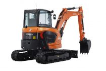 Kubota has recently introduced three new mini-excavators to its 5-tonne range