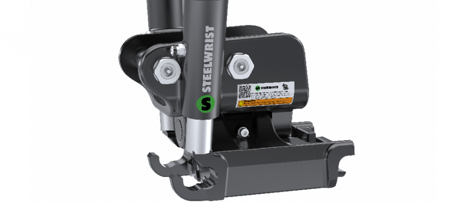 Steelwrist expands the product offering for mini-excavators with a fully casted TCX tilt coupler and S30 quick coupler