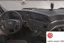 New MAN Truck Generation driver’s workplace wins in the Red Dot Award