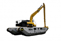 REMU has launched the new Big Float E35 pontoon undercarriage, the largest model ever manufactured by the company