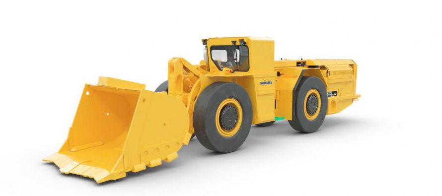 Komatsu introduces new and redesigned LHDs for hard rock mining
