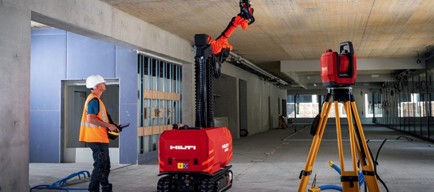 Hilti unveils BIM-enabled construction jobsite robot