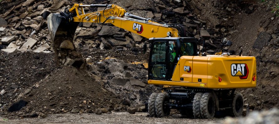 Cu ocazia evenimentului anual de la Malaga, Caterpillar a lansat noul excavator pe roți M316 Next Gen