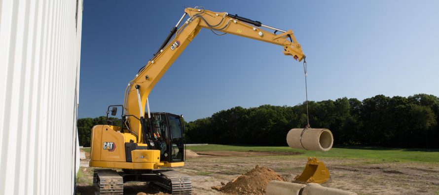 The new Cat 315 GC Next Gen excavator lowers maintenance and fuel costs