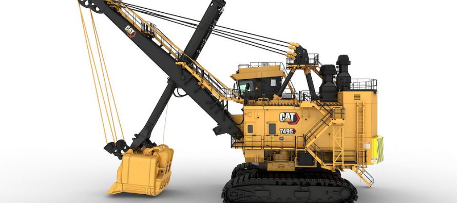 2021 Cat 7495 mining shovels feature upgrades to drive efficiencies and lower cost per ton