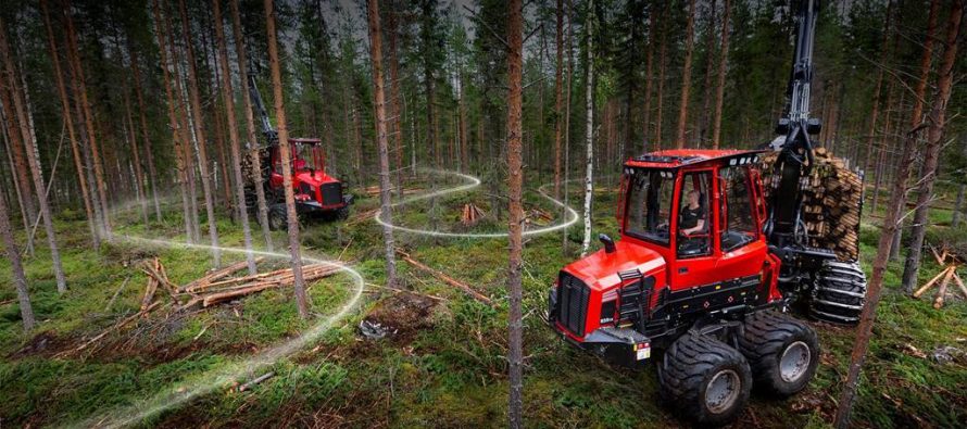 Noile utilaje forestiere prezentate de Komatsu pentru 2021