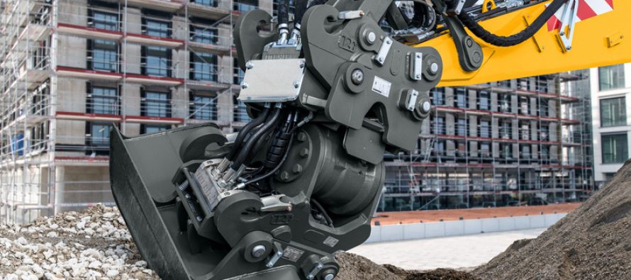 Liebherr expands the range of applications of wheeled and crawler excavators with the new LiTiU tilt unit