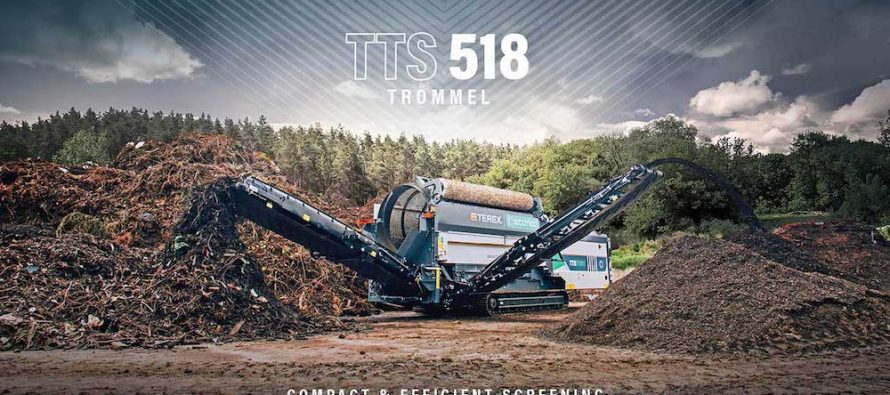 Terex Ecotec expands its trommel offering with the launch of the new TTS 518