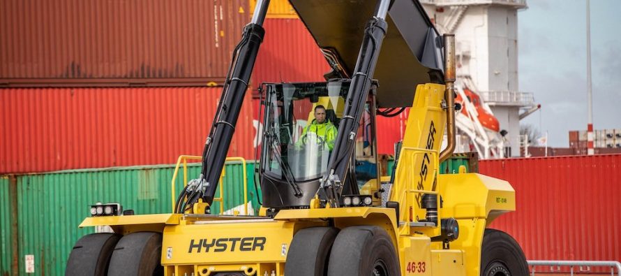 New cab and engine for largest Hyster Big Trucks