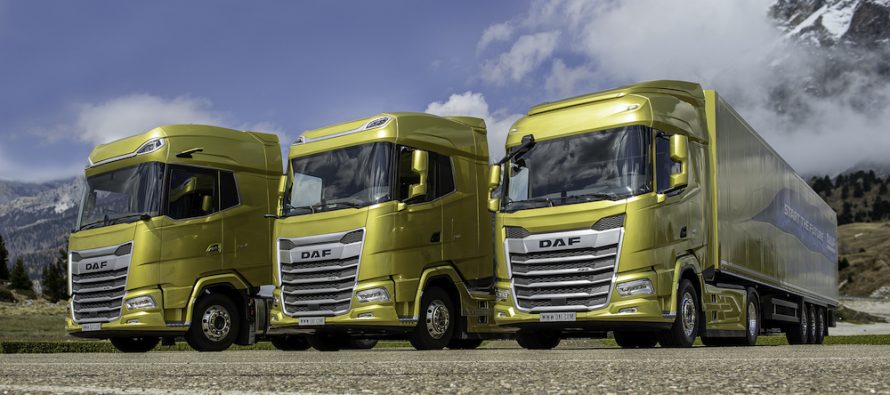 DAF dă start viitorului cu noile generaţii de camioane XF, XG şi XG+