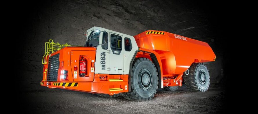 Sandvik introduce un motor Stage V de 16 l pe cel mai mare camion minier al său, Toro TH663i
