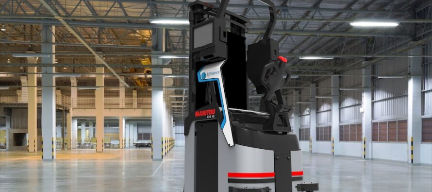 Effidence and Manitou teamed up in developing a range of logistics robots