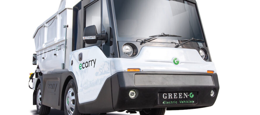 Webasto and Green-G bring the fully electric light truck ecarry to the road
