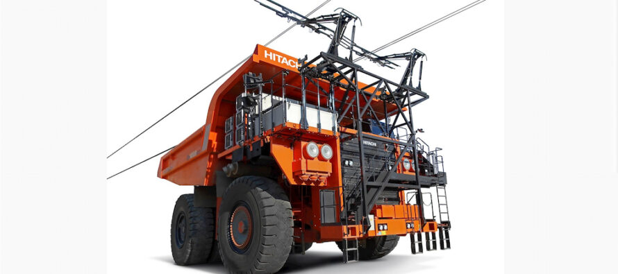 Hitachi și ABB dezvoltă în comun un camion rigid pe baterii, fără motor termic