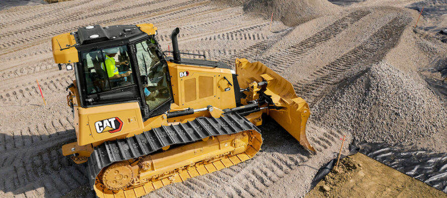 New CAT D4 dozer offers better visibility, more productivity-boosting technology choices, lower operating costs
