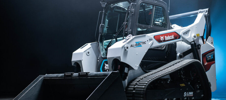 Doosan Bobcat unveils world’s first all-electric compact machine at CES 2022