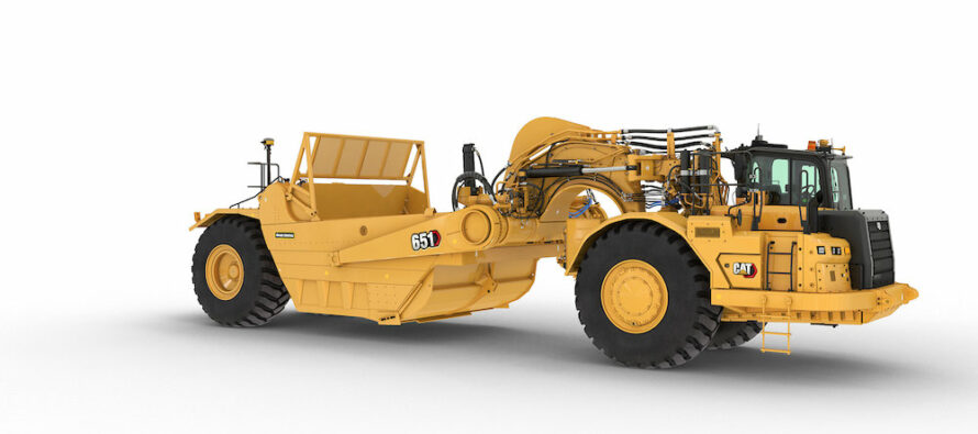 Caterpillar relaunches signature Cat 651 Wheel Tractor Scraper with improvements to productivity, cycle times and comfort