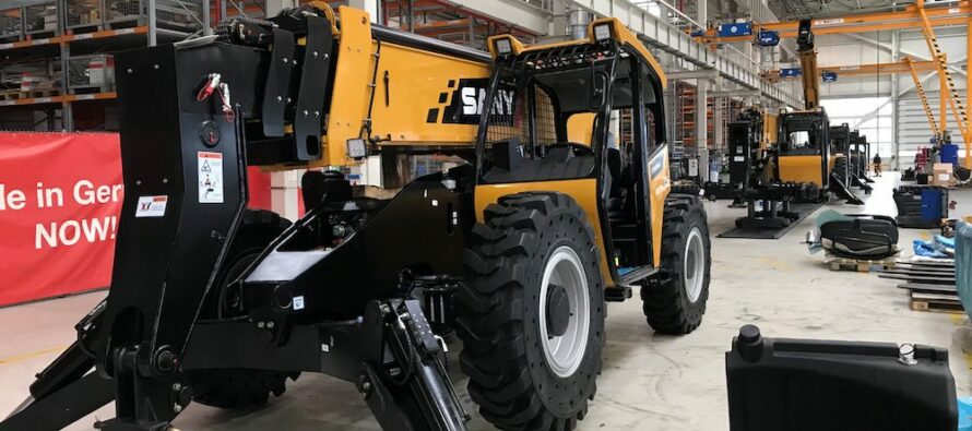 SANY Europe produces telehandler for the USA