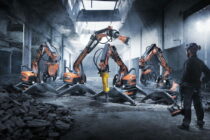 Husqvarna introduce noua gamă DXR de roboți pentru demolări