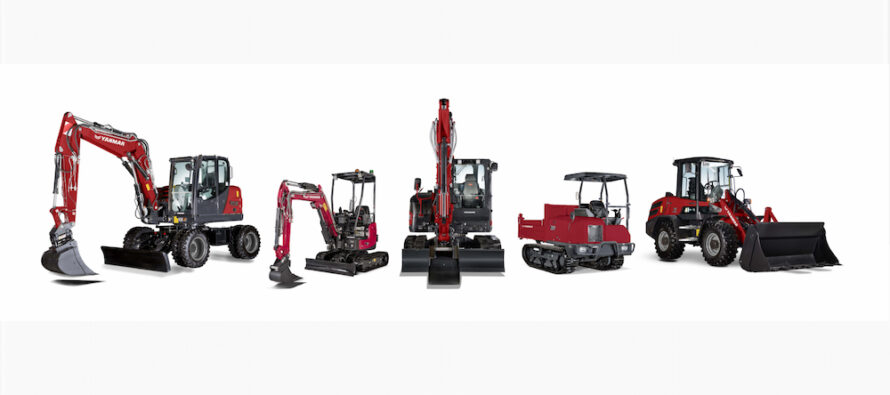 Yanmar Compact Equipment has adopted an eye-catching Premium Red paint color across all its machines globally