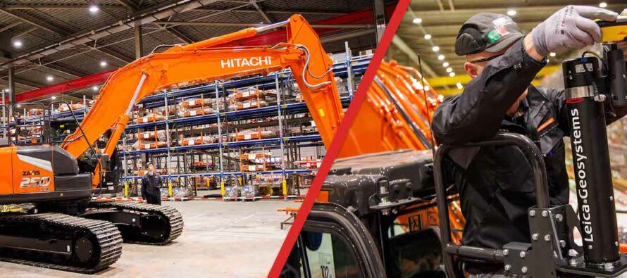 Hitachi announces factory-fitted Leica Geosystems solutions for Zaxis-7 excavators