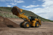The electric drive Cat 988K XE Wheel Loader features technology and efficiency updates