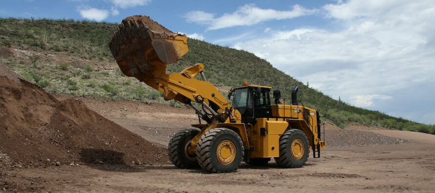 The electric drive Cat 988K XE Wheel Loader features technology and efficiency updates
