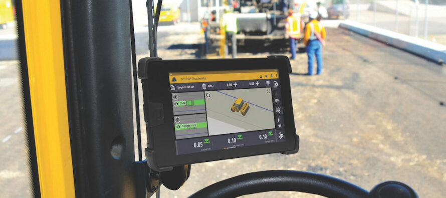 Trimble introduces Next Generation 3D Paving Control System for asphalt compactors