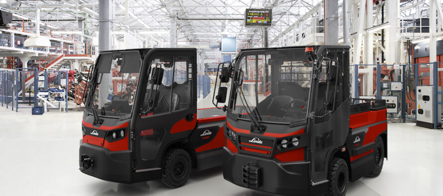 New electric tow tractors and platform trucks from Linde Material Handling