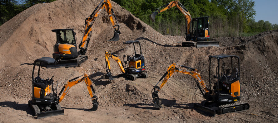 CASE announces the new D-Series Mini-Excavator 20-model range