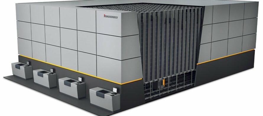 Jungheinrich’s PowerCube compact storage system for containers