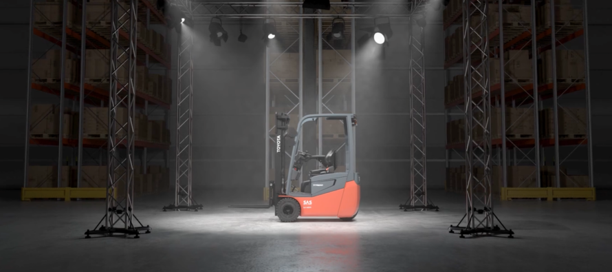 Toyota has launched its new compact Traigo24 electric forklift