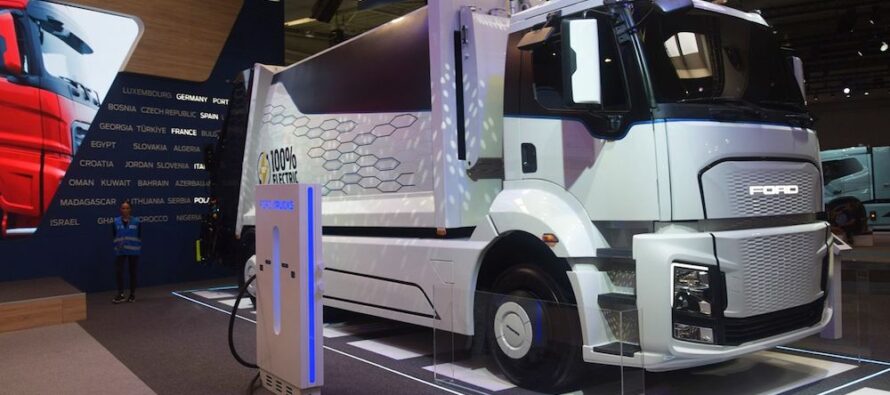 Ford Trucks a dezvăluit la IAA 2022 camionul său 100% electric