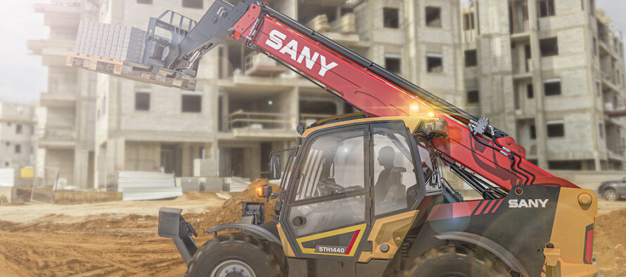 SANY to launch telehandlers on the European market at Bauma 2022