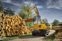Liebherr presents the new LH 26 M Timber Litronic timber handling machine