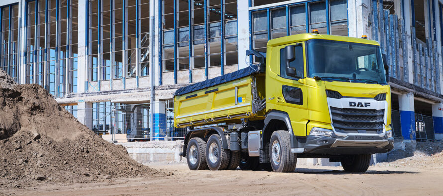 DAF showed New Generation Construction trucks at Bauma